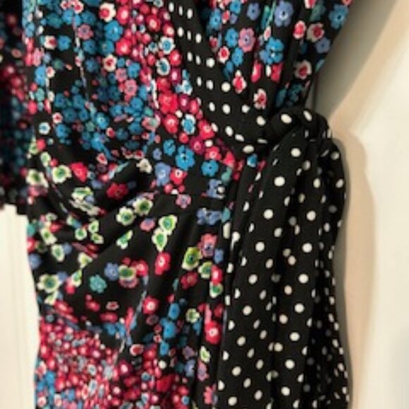 Motherhood Maternity XL Wrap Dress 3/4 Sleeve - Picture 5 of 5